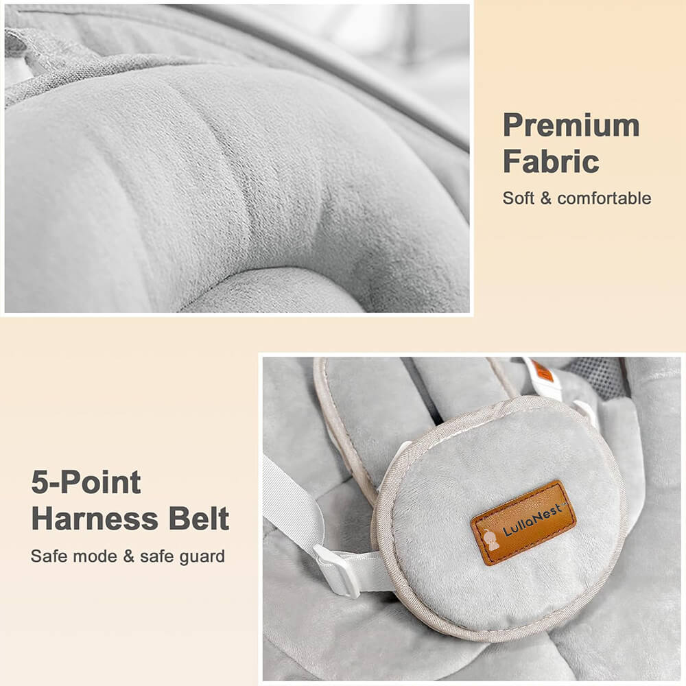 LullaNest™ Electric Baby Swing