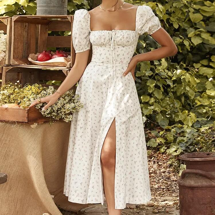 Long Floral Dress