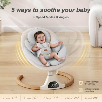 LullaNest™ Electric Baby Swing
