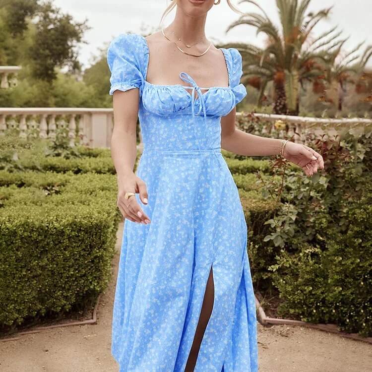 Long Floral Dress
